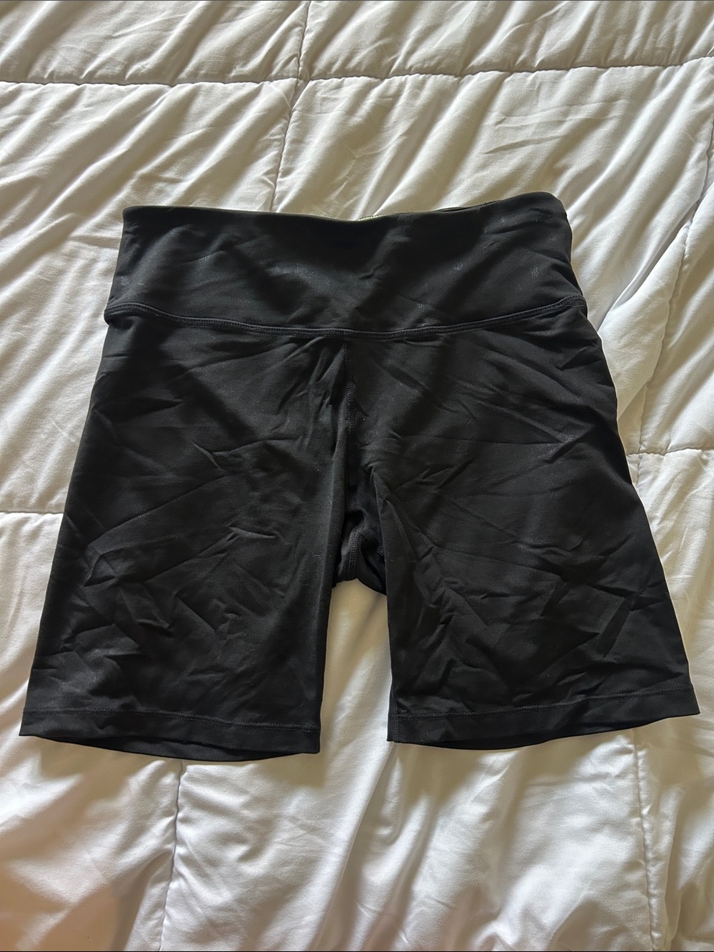 Calvin Klein Black High-Waist Bike Shorts